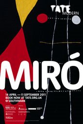 Joan Miró Exhibition Poster